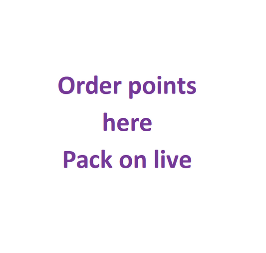 Pins socks towels figures everything pack on live