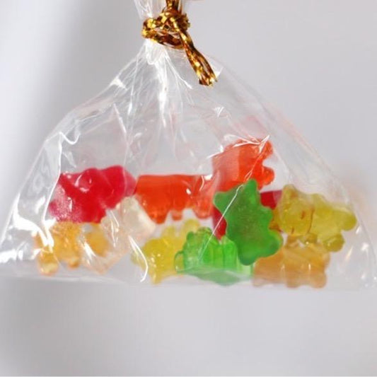 pretend Super mini candy gummy bear bag for dollhouse